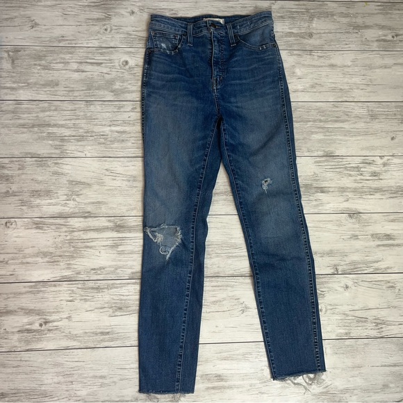 Madewell Curvy High-Rise Skinny Jeans Size 27 - Picture 1 of 6